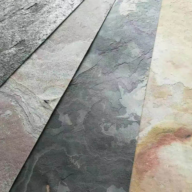 Flexible real thin stone veneer