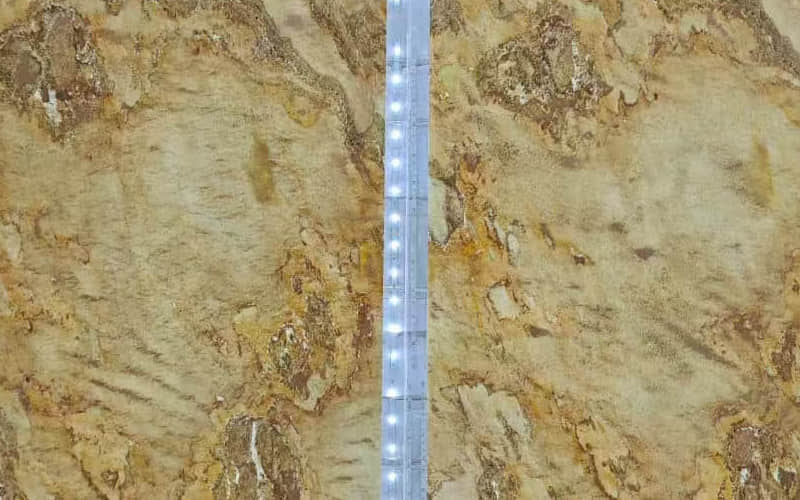 Flexible real thin stone translucent veneer