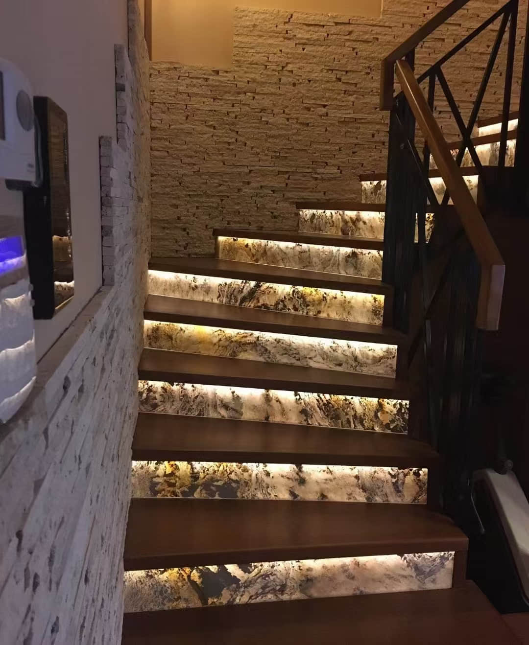 Flexible real thin stone translucent veneer
