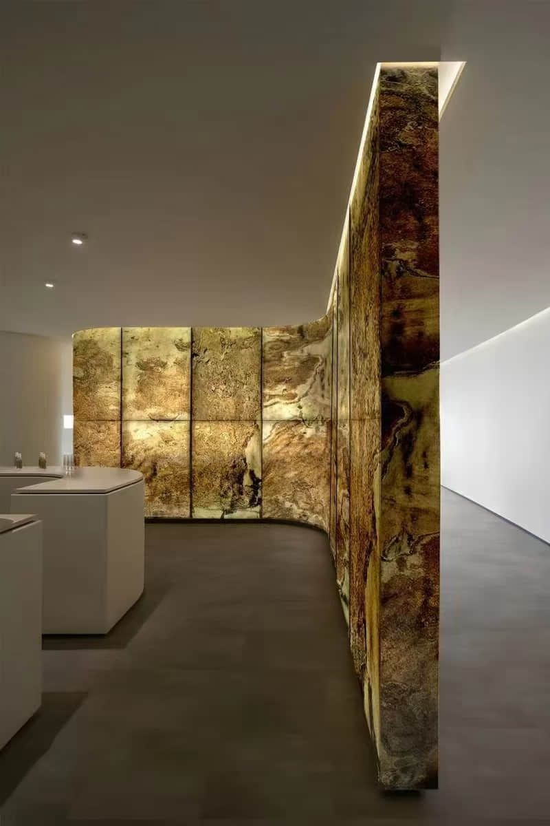 Flexible real thin stone translucent veneer